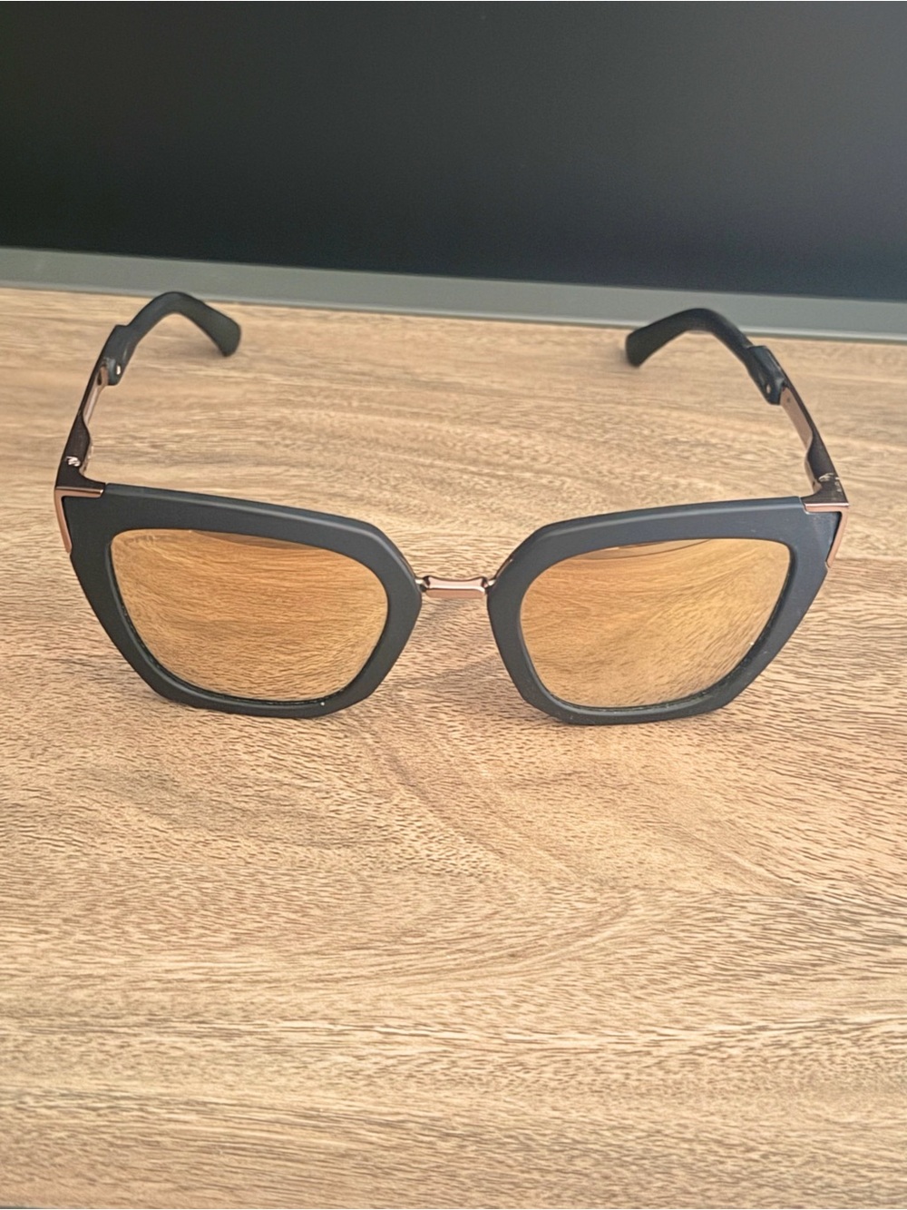 Oakley Sideswept Prizm Polarized Sunglasses - Velvet Black/Rose Gold - Picture 3 of 9